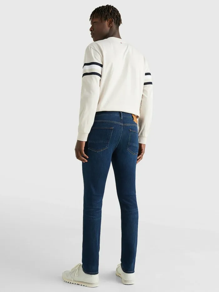 Tommy Hilfiger Bleecker Slim Jeans Java Indigo Mens Jeans Online