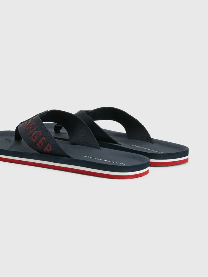 Tommy Hilfiger Classic Comfort FlipFlops Desert Sky Mens Sandals Sliders and Flip Flops For Sale
