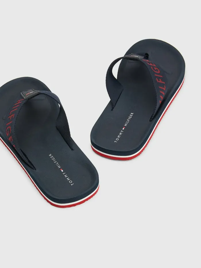 Tommy Hilfiger Classic Comfort FlipFlops Desert Sky Mens Sandals Sliders and Flip Flops For Sale