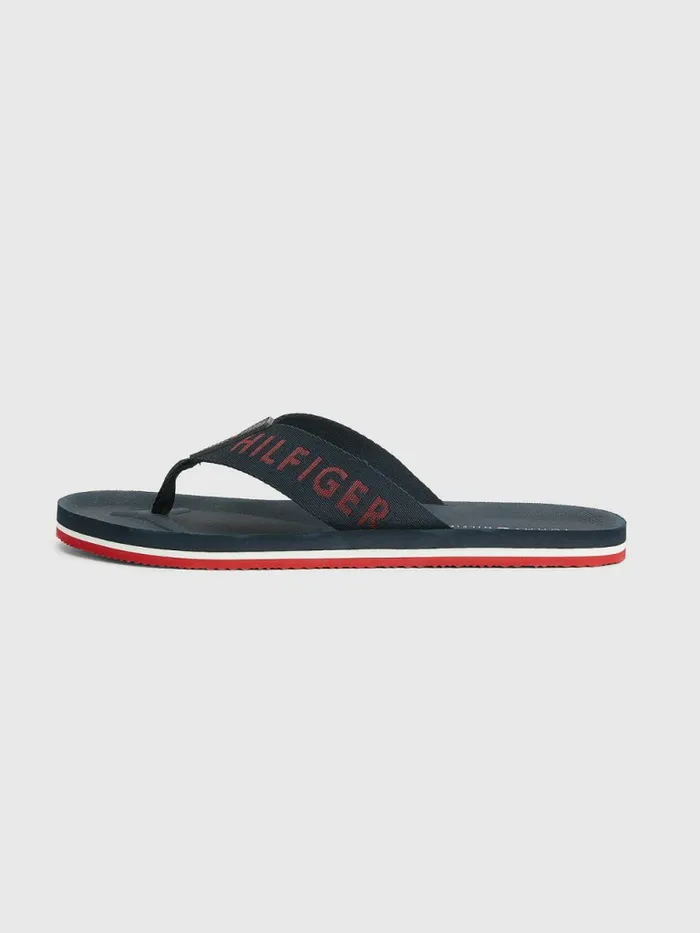 Tommy Hilfiger Classic Comfort FlipFlops Desert Sky Mens Sandals Sliders and Flip Flops For Sale