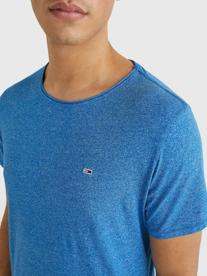 Tommy Hilfiger Classics Slim Fit TShirt Regatta Blue Htr Mens TShirts On Sale