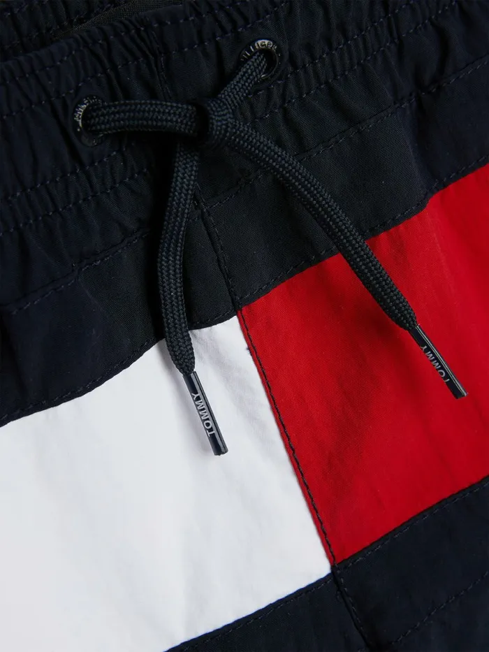 Tommy Hilfiger ColourBlocked Mid Length Swim Shorts Desert Sky Boys Swimwear Gift Ideas