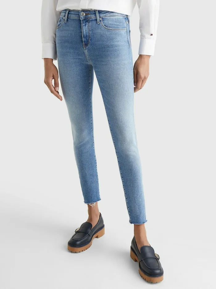 Tommy Hilfiger Como Mid Rise Skinny Jeans Babe Womens Jeans Fashion