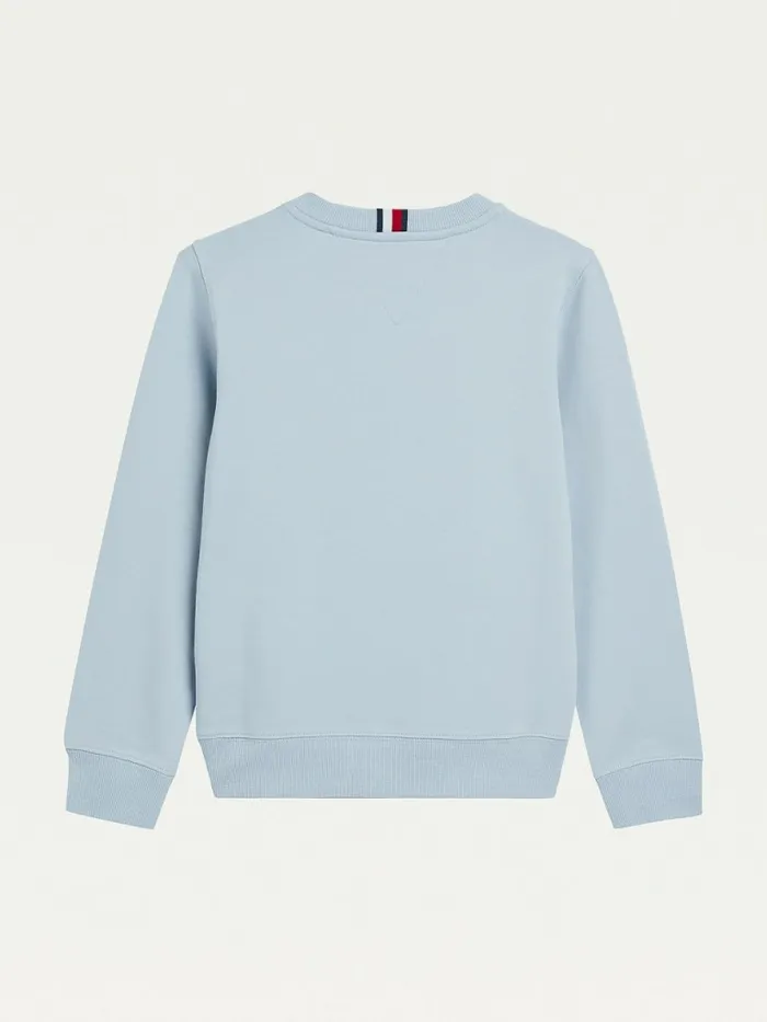 Tommy Hilfiger Crew Neck Sweatshirt Cloudy Girls Sweatshirts and Hoodies Near Me
