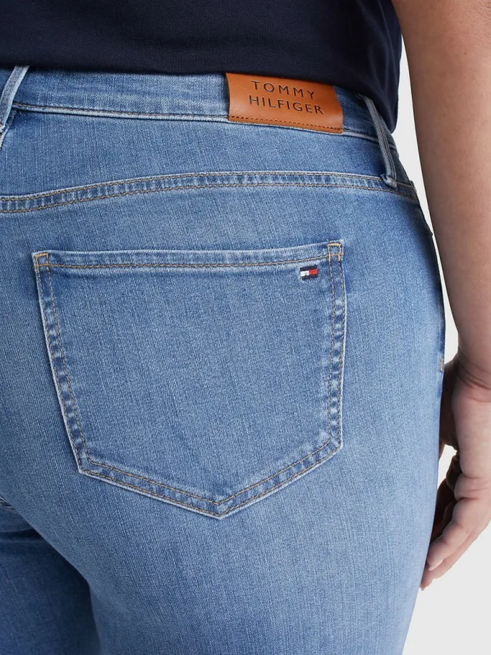 Tommy Hilfiger Curve Harlem High Rise Super Skinny Th Flex Jeans Izzy Womens Curve Fashion For Sale