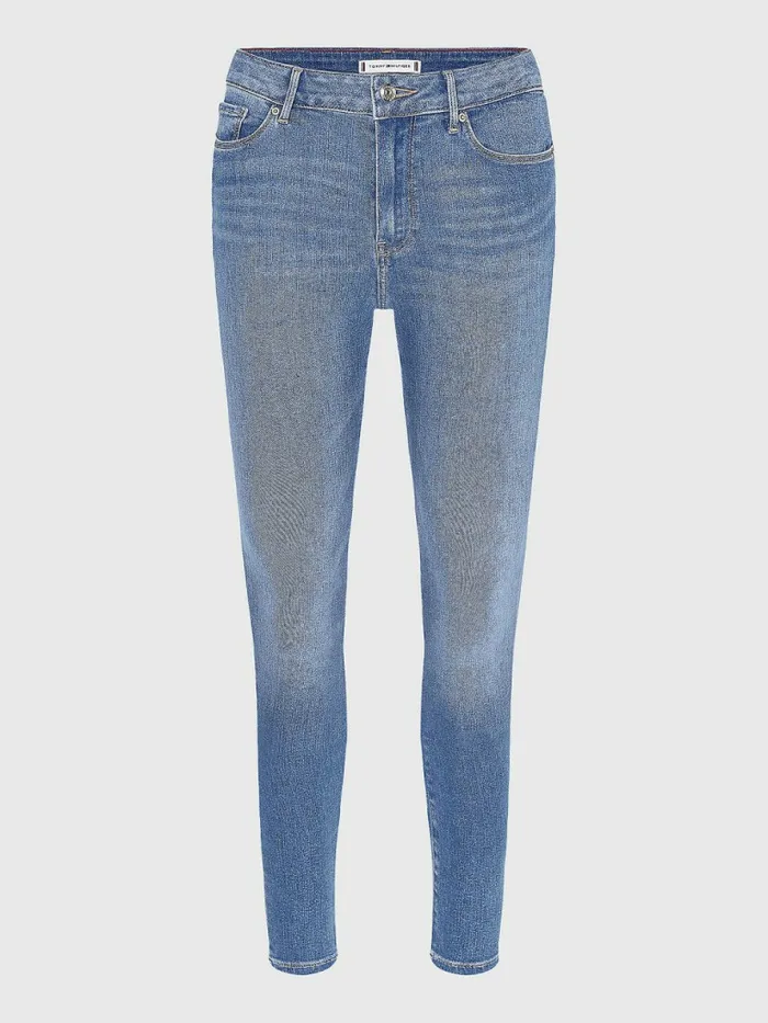 Tommy Hilfiger Curve Harlem High Rise Super Skinny Th Flex Jeans Izzy Womens Curve Fashion For Sale