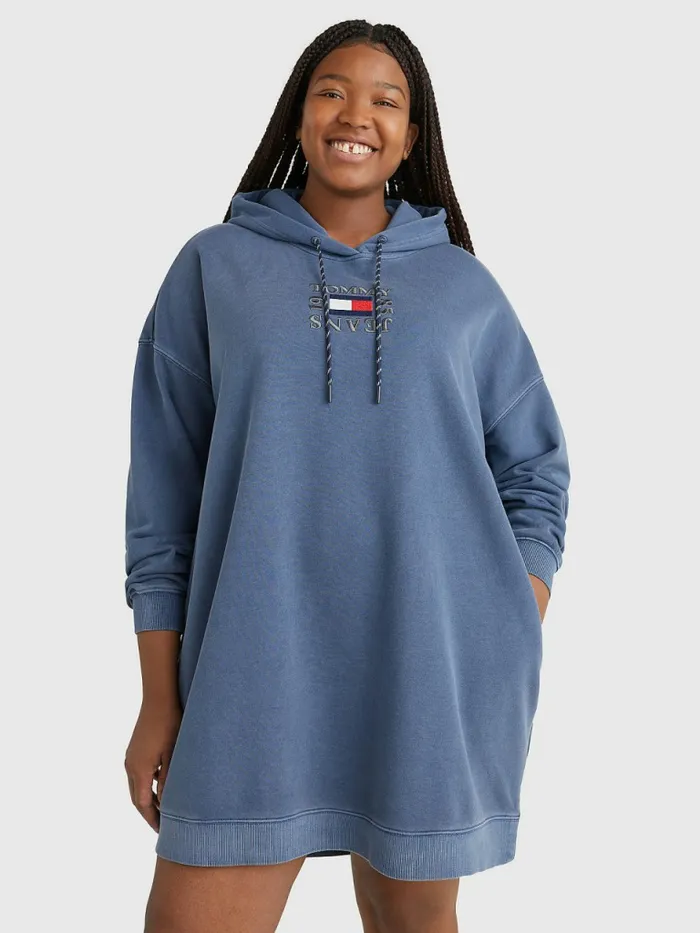 Tommy Hilfiger Curve Hoody Dress Twilight Navy Womens Dresses and Jumpsuits Gift 4 You Tommy Hilfiger Curve Hoody Dress Twilight Navy Womens Dresses and Jumpsuits Gift 4 You