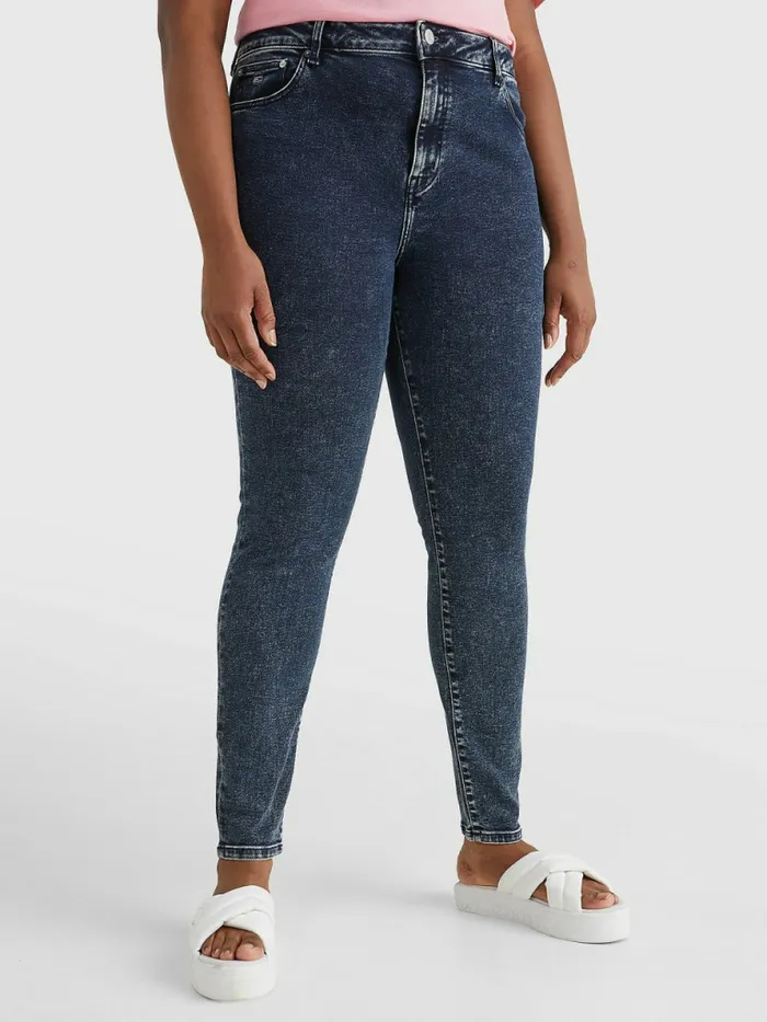 Tommy Hilfiger Curve Melany Ultra High Rise Super Skinny Jeans Denim Black Womens Curve Fashion Online Tommy Hilfiger Curve Melany Ultra High Rise Super Skinny Jeans Denim Black Womens Curve Fashion Online