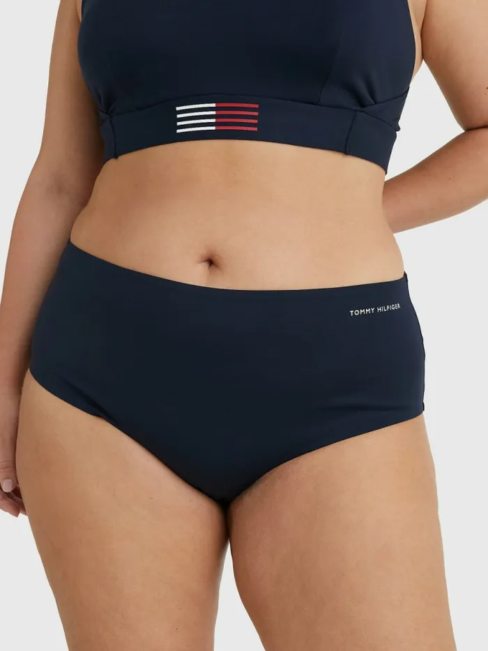 Tommy Hilfiger Curve Th Flex Bikini Bottoms Desert Sky Womens Curve Fashion Casaul Tommy Hilfiger Curve Th Flex Bikini Bottoms Desert Sky Womens Curve Fashion Casaul