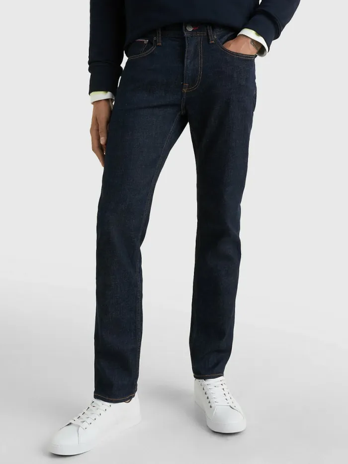 Tommy Hilfiger Denton Straight Jeans Ohio Rinse Mens Jeans Sale