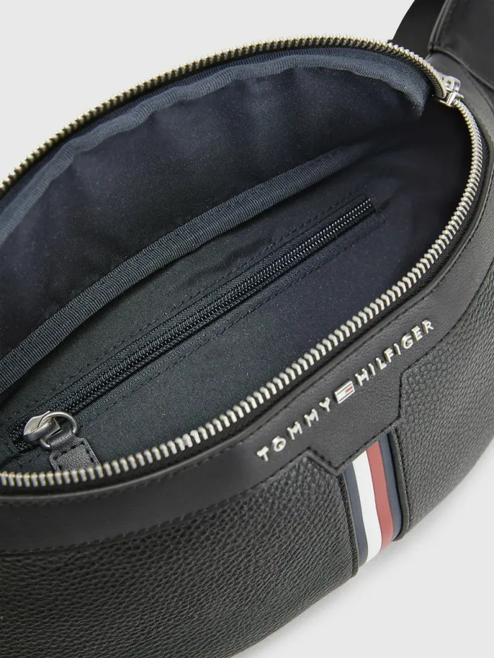 Tommy Hilfiger Downtown Crossbody Bag Black Mens Bags Cheap On Sale