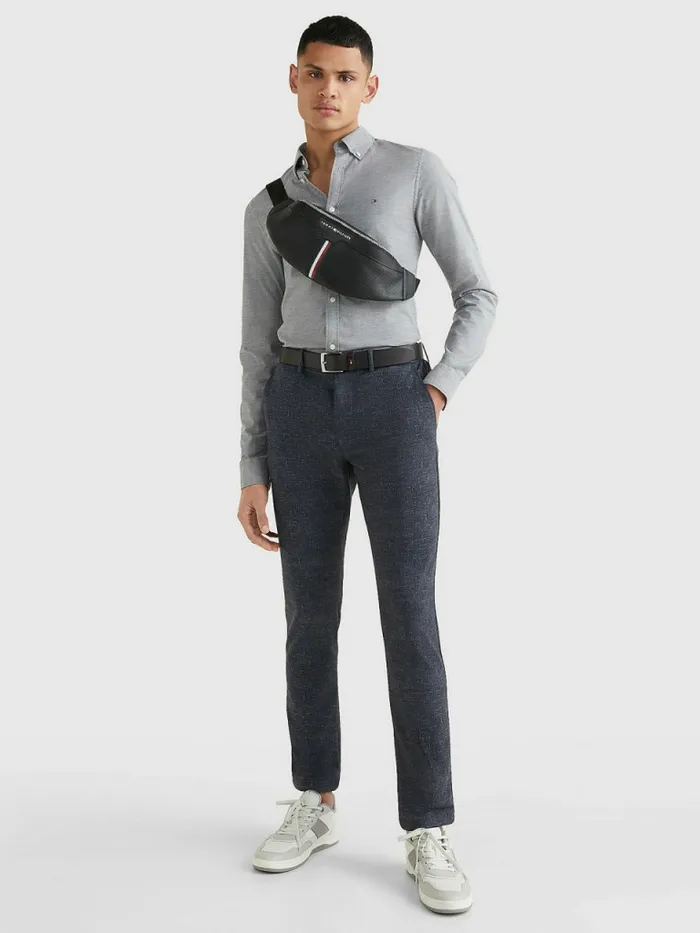 Tommy Hilfiger Downtown Crossbody Bag Black Mens Bags Cheap On Sale