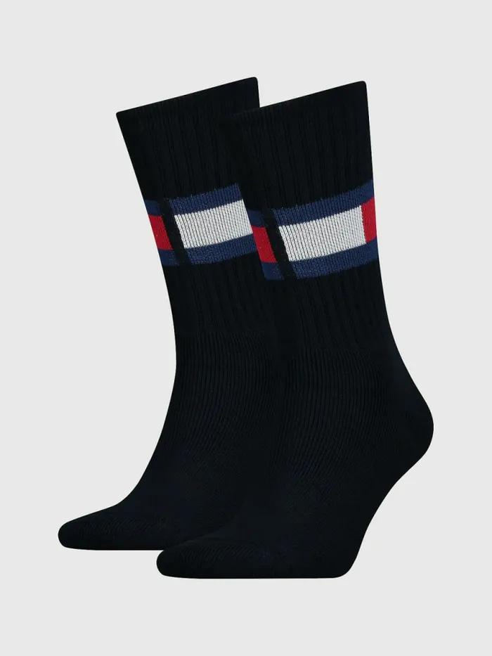 Tommy Hilfiger Dual Gender Flag Socks Dark Navy Mens Essentials Gift Ideas