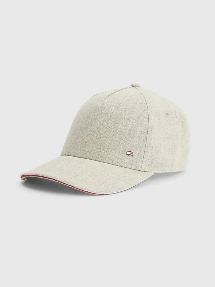 Tommy Hilfiger Elevated Baseball Cap Savannah Sand Mens Hats and Scarves Casaul Tommy Hilfiger Elevated Baseball Cap Savannah Sand Mens Hats and Scarves Casaul