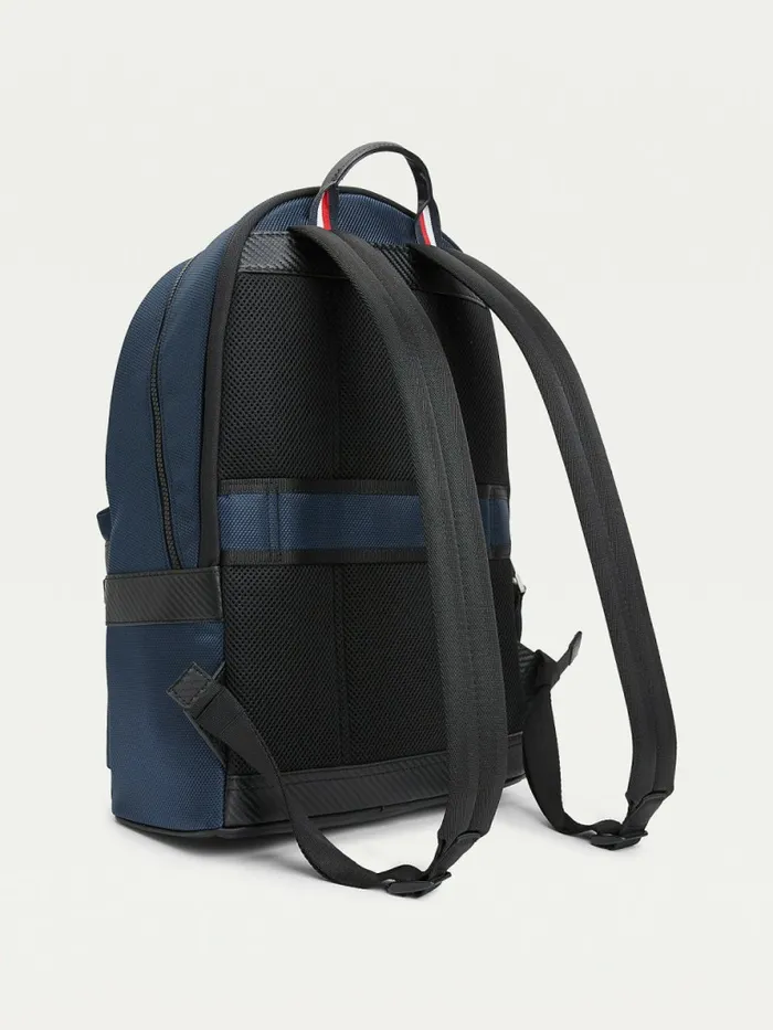 Tommy Hilfiger Elevated Modern Woven Backpack Desert Sky Mens Bags Popular