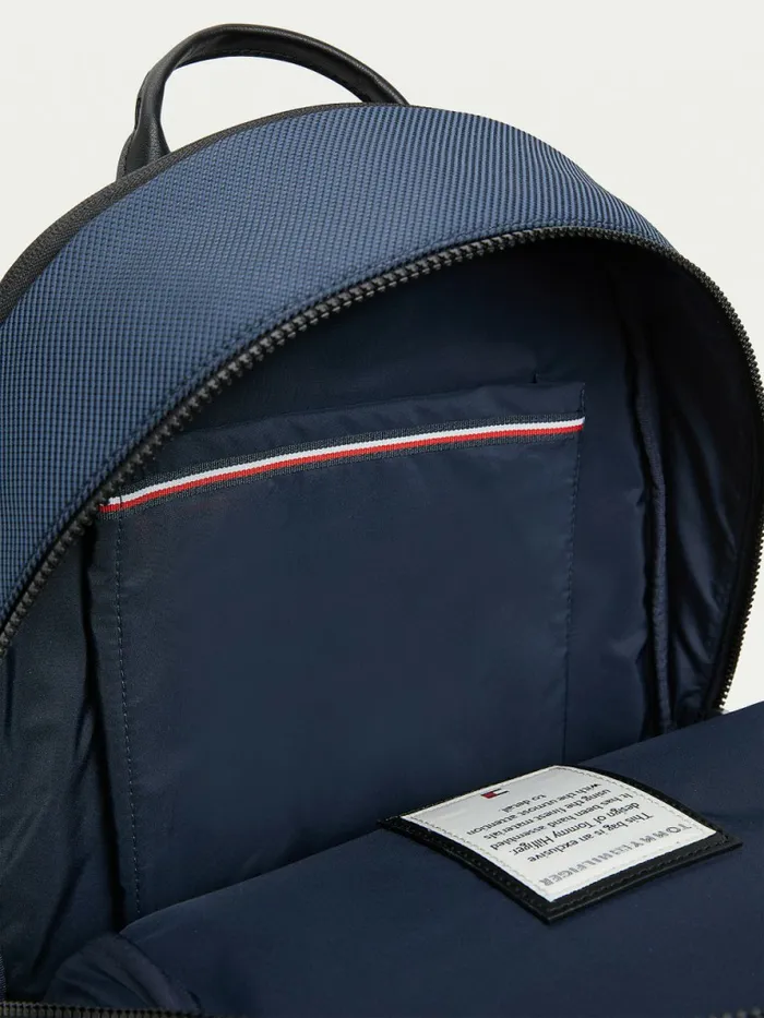 Tommy Hilfiger Elevated Modern Woven Backpack Desert Sky Mens Bags Popular
