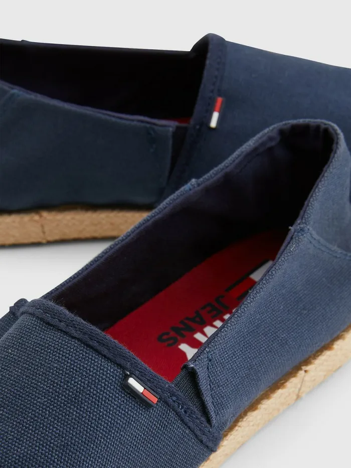 Tommy Hilfiger Essential Espadrilles Twilight Navy Mens Casual Shoes Sale