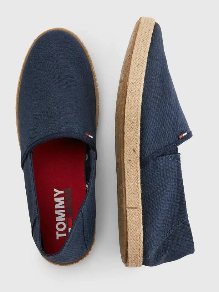Tommy Hilfiger Essential Espadrilles Twilight Navy Mens Casual Shoes Sale