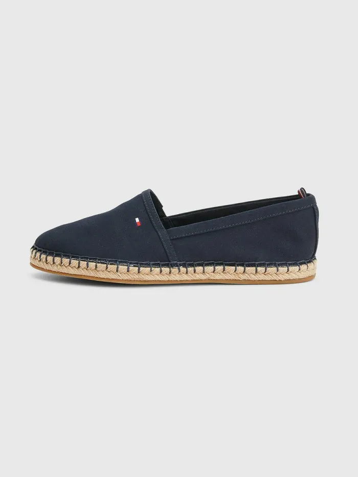 Tommy Hilfiger Essential Flag Espadrilles Desert Sky Womens Trainers Gift for Friend