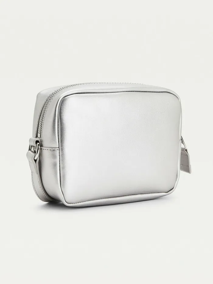 Tommy Hilfiger Essential Logo Camera Bag Silver Womens Bags Online