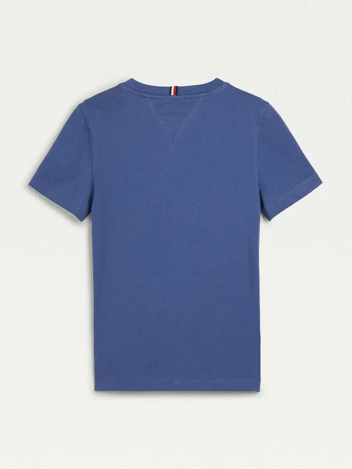 Tommy Hilfiger Essential Organic Cotton TShirt Dark Aster Boys TShirts and Polos Sale
