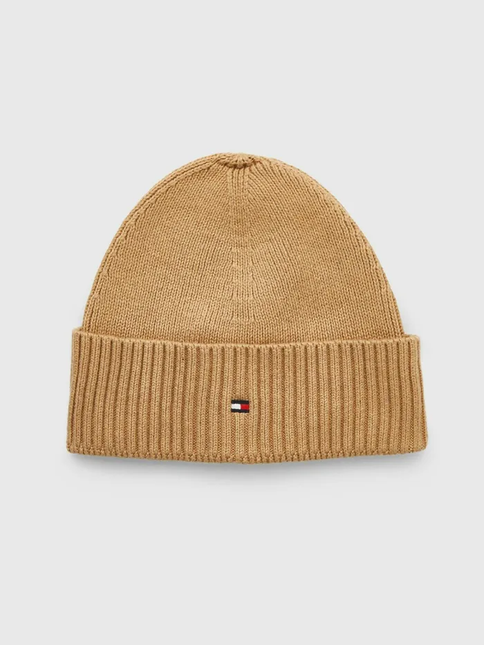 Tommy Hilfiger Essential Rib Knit Short Beanie Relic Tan Mens Hats and Scarves Sale Tommy Hilfiger Essential Rib Knit Short Beanie Relic Tan Mens Hats and Scarves Sale