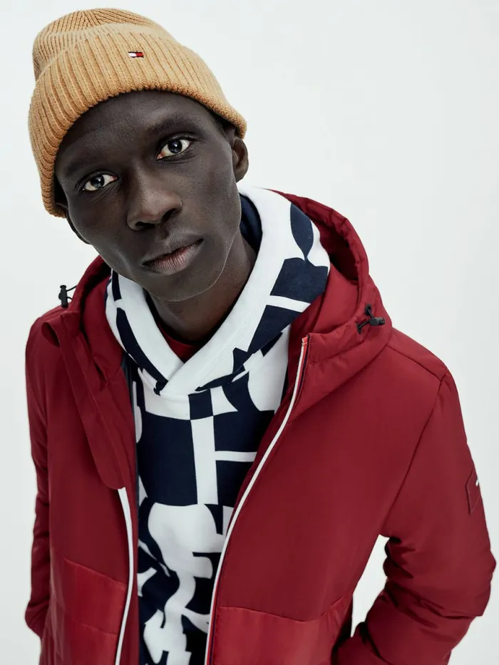 Tommy Hilfiger Essential Rib Knit Short Beanie Relic Tan Mens Hats and Scarves Sale