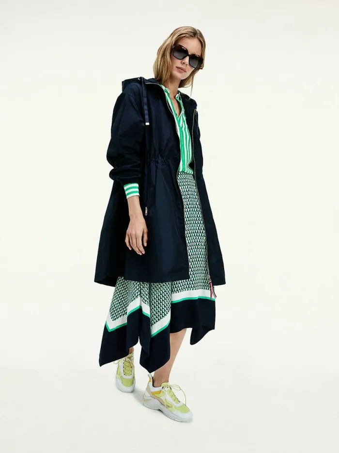 Tommy Hilfiger Essential Water Repellent Oversized Parka Desert Sky Womens Coats and Jackets Cheap On Sale Tommy Hilfiger Essential Water Repellent Oversized Parka Desert Sky Womens Coats and Jackets Cheap On Sale