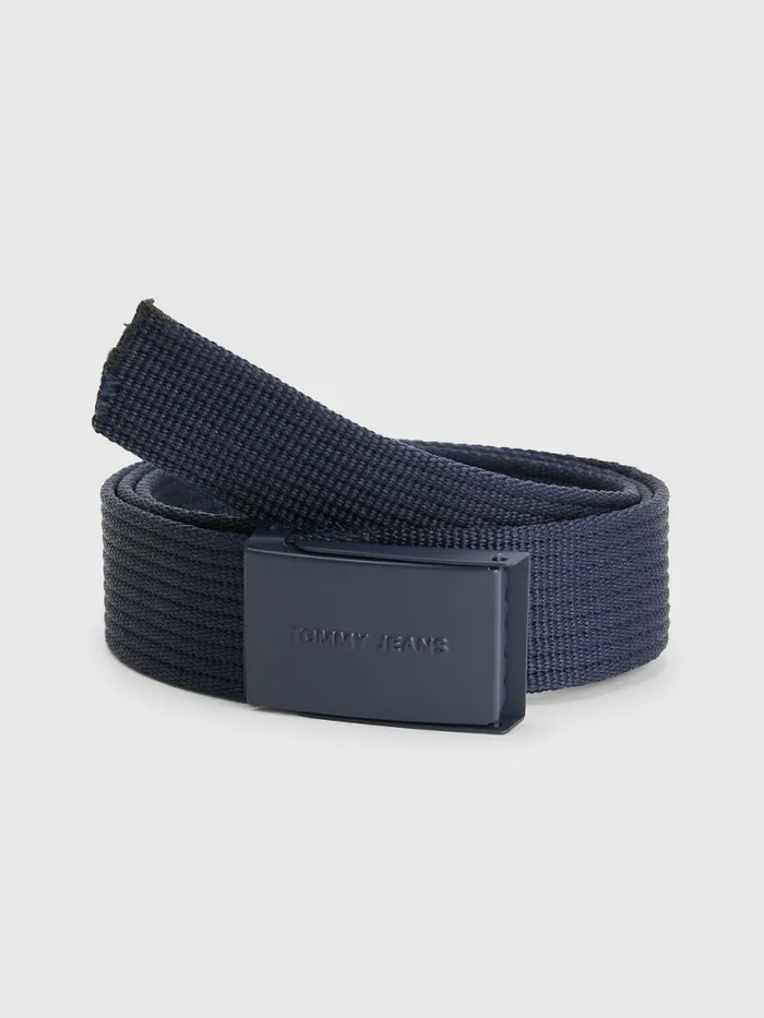 Tommy Hilfiger Essential Webbing Belt Twilight Navy Mens Belts Fashion