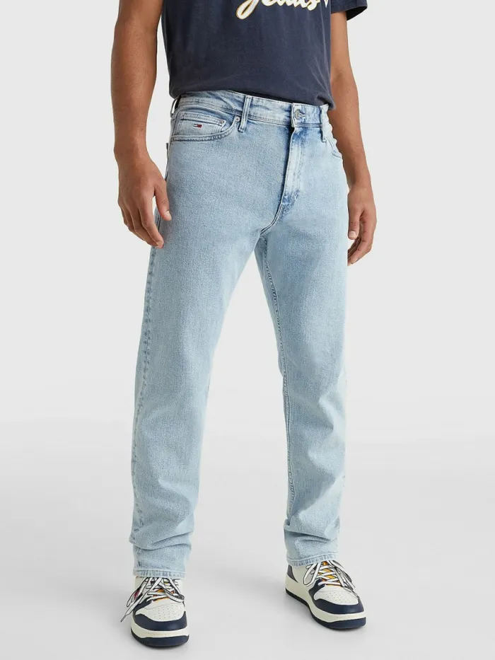 Tommy Hilfiger Ethan Straight Jeans Denim Light Mens Jeans Near Me