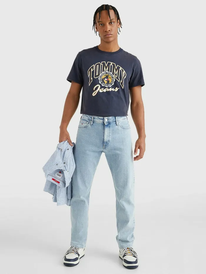 Tommy Hilfiger Ethan Straight Jeans Denim Light Mens Jeans Near Me