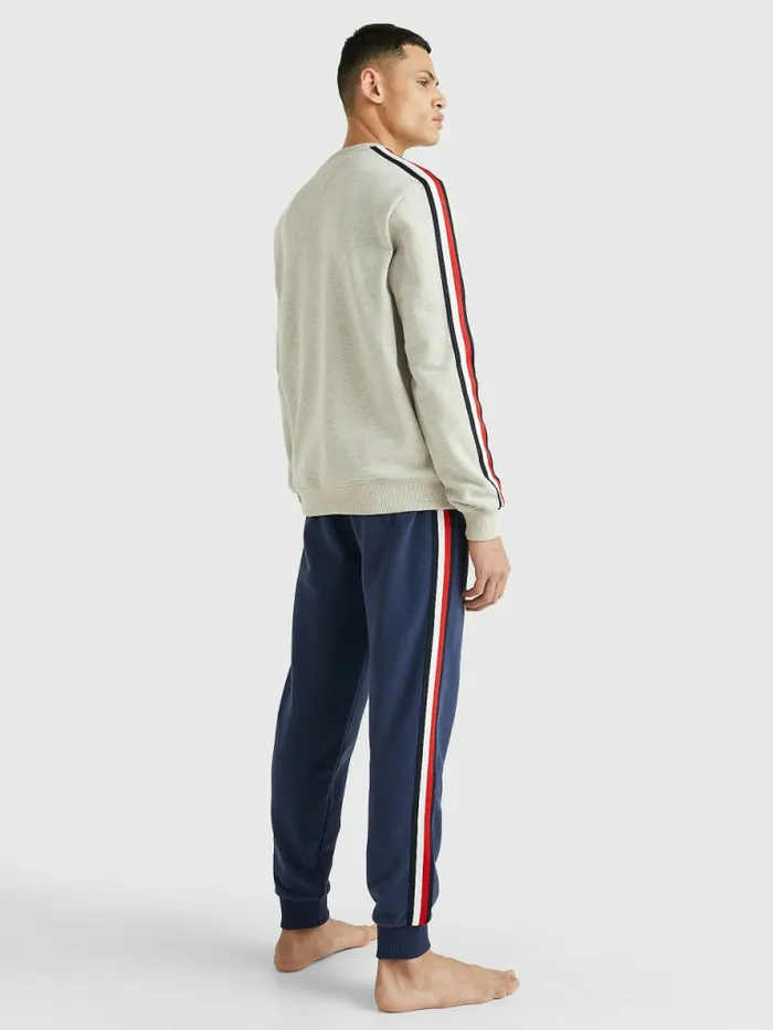 Tommy Hilfiger Exclusive Logo Track Sweatshirt LinoRecover Mens Tracksuits Near Me