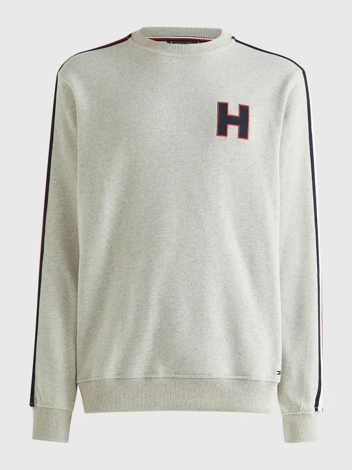 Tommy Hilfiger Exclusive Logo Track Sweatshirt LinoRecover Mens Tracksuits Near Me