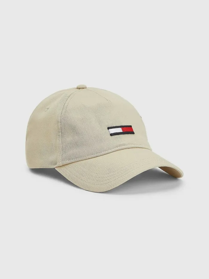 Tommy Hilfiger Flag Cap Savannah Sand Mens Hats and Scarves Fashion