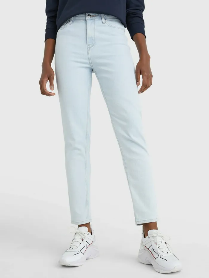 Tommy Hilfiger Gramercy Mom High Rise Tapered Jeans Adel Womens Jeans Gift for Friend Tommy Hilfiger Gramercy Mom High Rise Tapered Jeans Adel Womens Jeans Gift for Friend