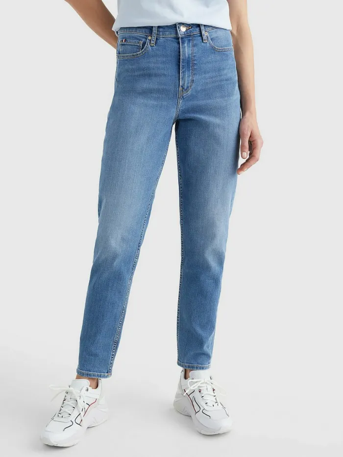 Tommy Hilfiger Gramercy Mom High Rise Tapered Jeans Izzy Womens Jeans Cheap On Sale Tommy Hilfiger Gramercy Mom High Rise Tapered Jeans Izzy Womens Jeans Cheap On Sale