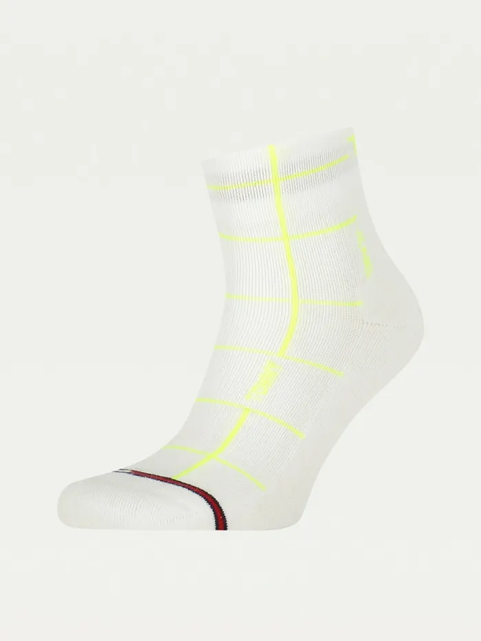 Tommy Hilfiger Grid Check AnkleLength Socks Lime Womens Socks and Hosiery Popular Tommy Hilfiger Grid Check AnkleLength Socks Lime Womens Socks and Hosiery Popular
