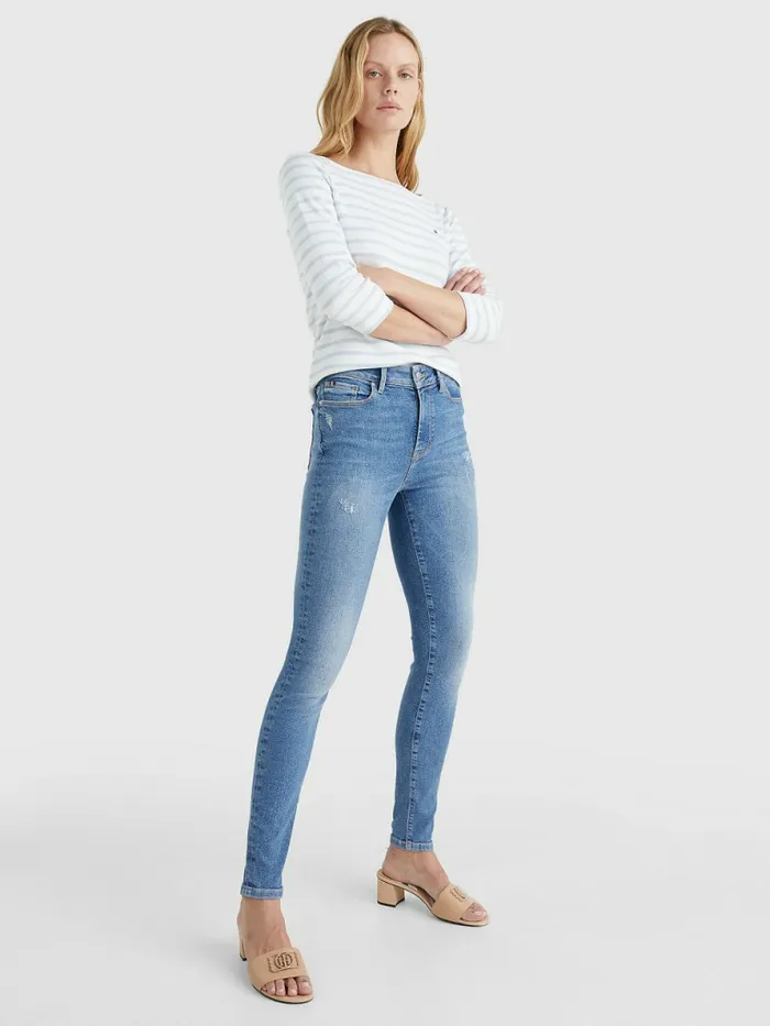 Tommy Hilfiger Harlem High Rise Super Skinny Jeans Feli Womens Jeans Gift for Friend
