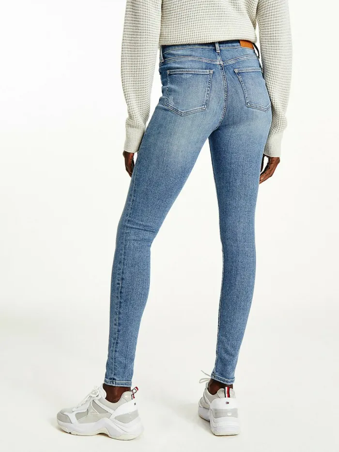 Tommy Hilfiger Harlem High Rise Super Skinny Jeans Teo Womens Jeans Fashion