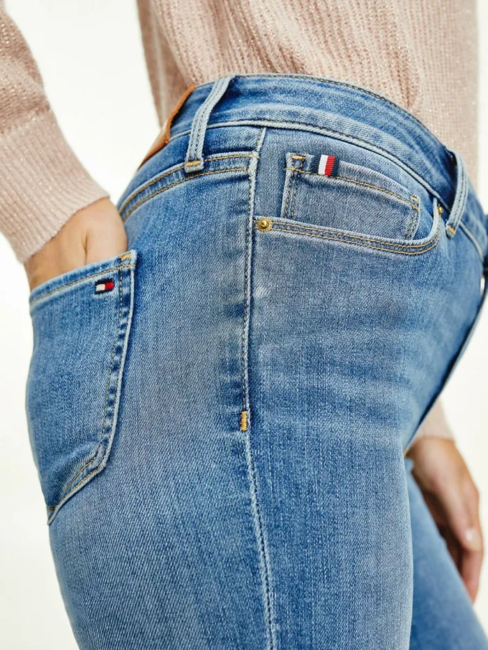 Tommy Hilfiger Harlem High Rise Super Skinny Th Flex Jeans Izzy Womens Jeans Fashion