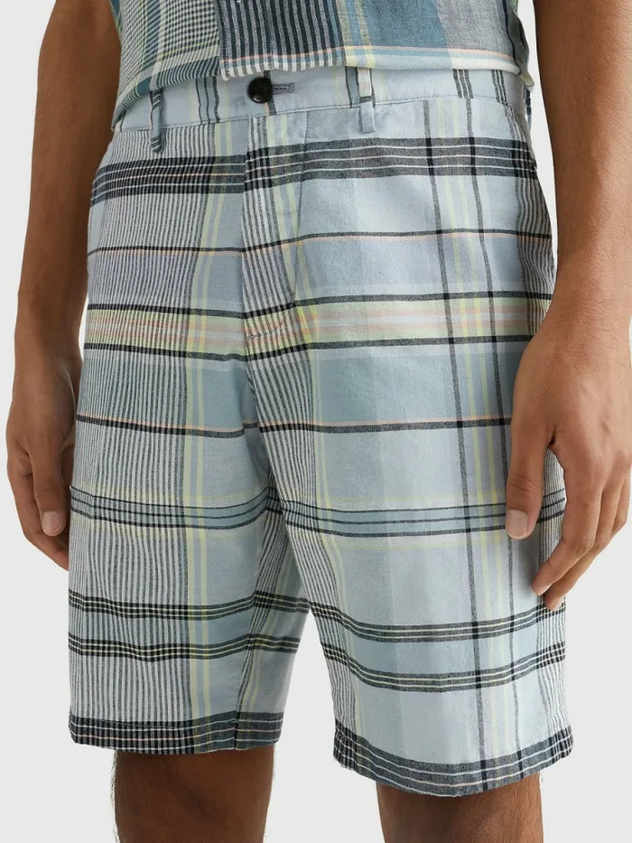 Tommy Hilfiger Harlem Relaxed Madras Check Shorts Lofty Blue Mens Tracksuits Gift 4 You Tommy Hilfiger Harlem Relaxed Madras Check Shorts Lofty Blue Mens Tracksuits Gift 4 You