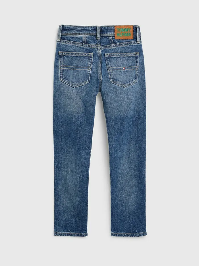 Tommy Hilfiger Harper Straight Faded Jeans Newrecycled Girls Jeans Cheap On Sale