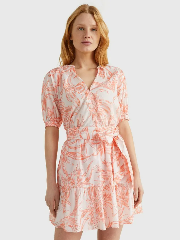 Tommy Hilfiger Henley Neck Relaxed Fit Blouse Pineapple IslandSunset Peach Womens Shirts and Blouses Gift Ideas Tommy Hilfiger Henley Neck Relaxed Fit Blouse Pineapple IslandSunset Peach Womens Shirts and Blouses Gift Ideas