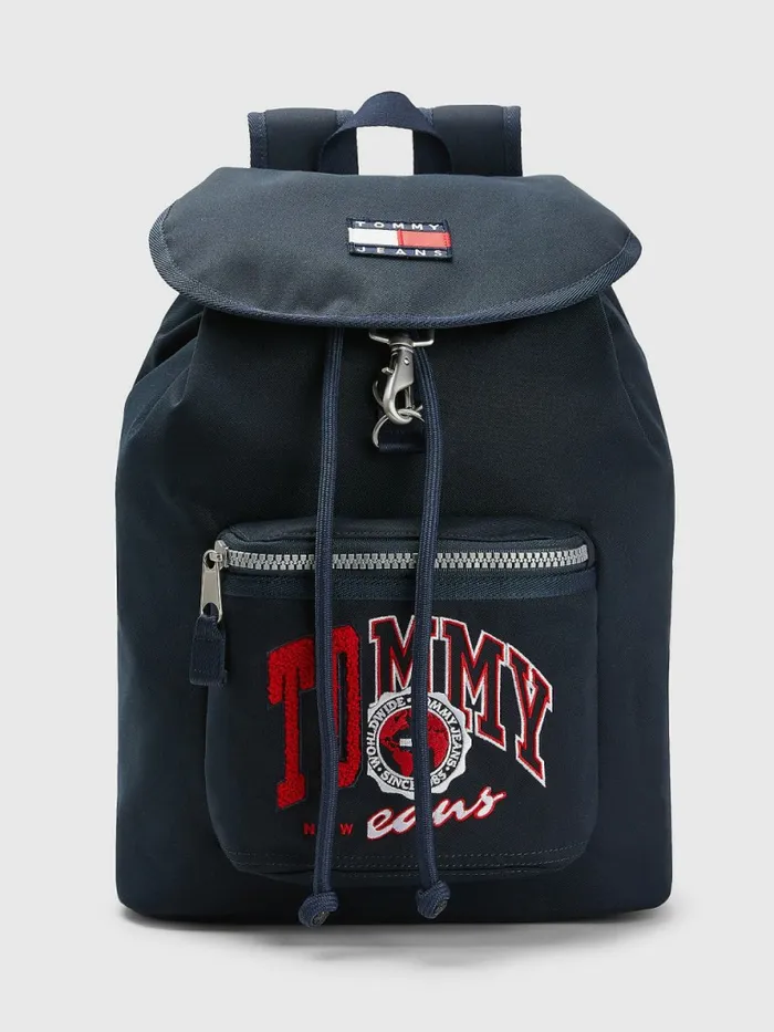 Tommy Hilfiger Heritage Logo Backpack Twilight Navy Mens Bags Gift for Friend Tommy Hilfiger Heritage Logo Backpack Twilight Navy Mens Bags Gift for Friend