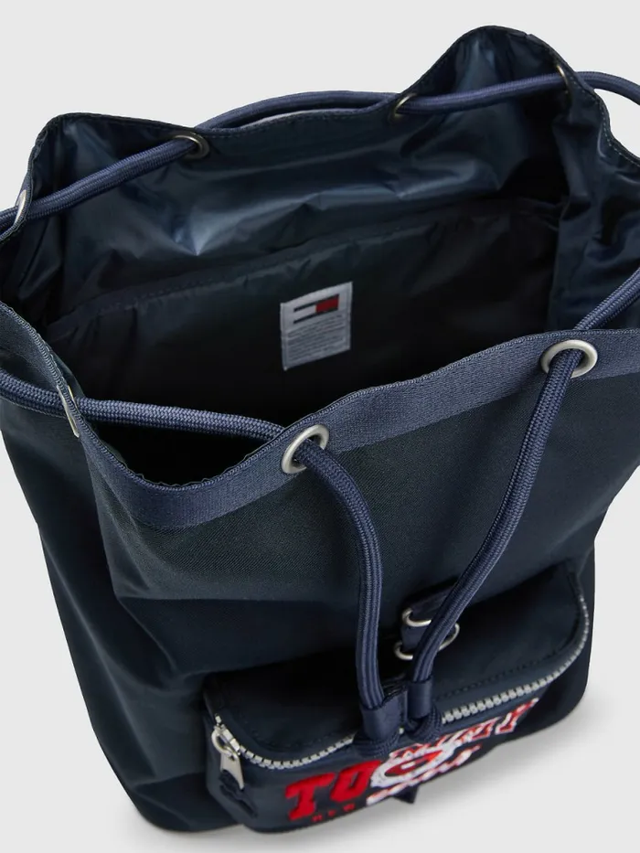 Tommy Hilfiger Heritage Logo Backpack Twilight Navy Mens Bags Gift for Friend
