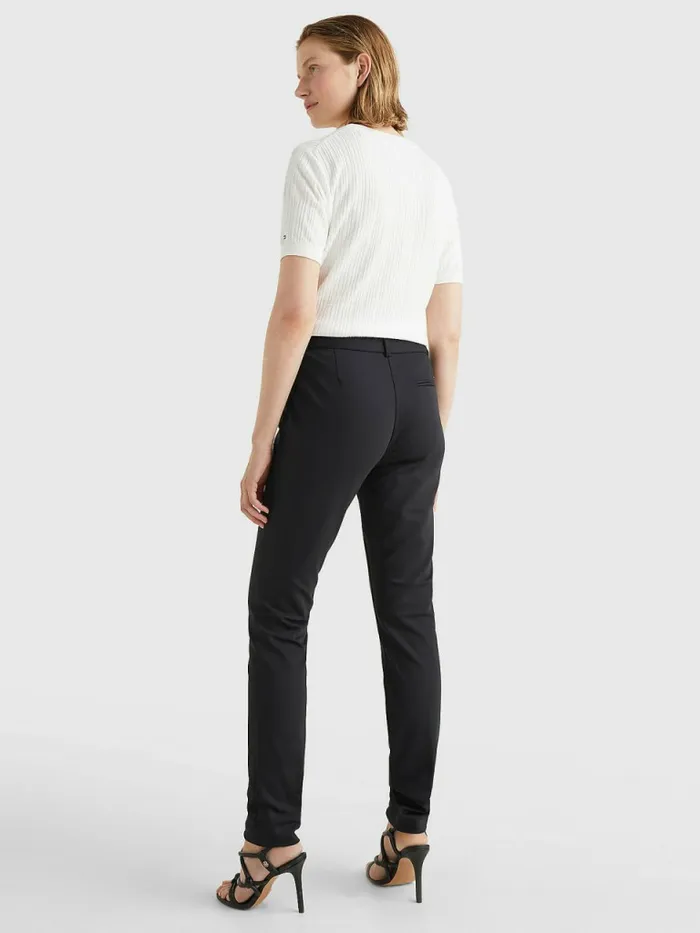 Tommy Hilfiger Heritage Slim Fit Trousers Masters Black Womens Trousers