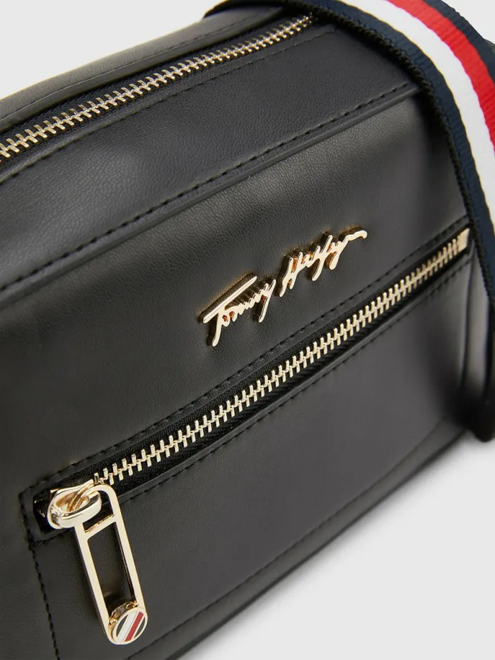 Tommy Hilfiger Iconic Camera Bag Black Womens Bags Online