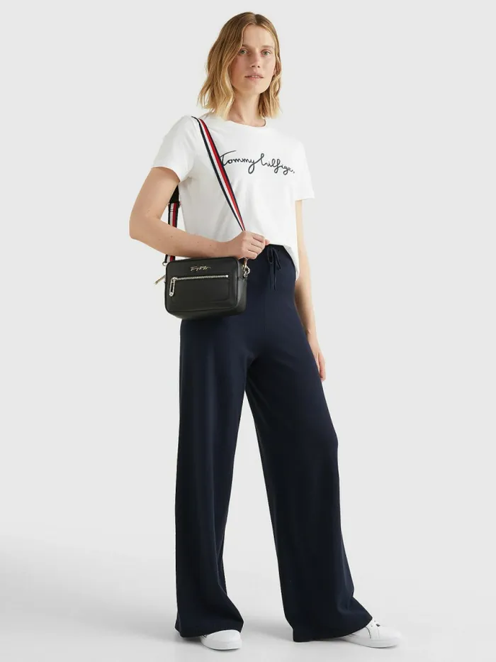 Tommy Hilfiger Iconic Camera Bag Black Womens Bags Online