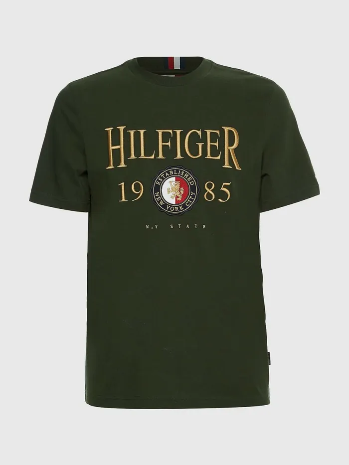 Tommy Hilfiger Icons Relaxed Fit TShirt National Forest Mens TShirts Casaul