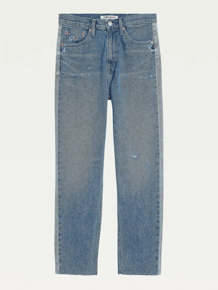 Tommy Hilfiger Izzie High Rise Slim Hemp Ankle Jeans Denim Medium Womens Jeans Popular